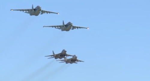 Russian and Syrian Air Forces Perform 1st Joint Task - ảnh 1